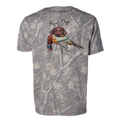 GSP with a Pheasant / Deadwood Camo / XS