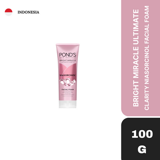 Pond's Bright Miracle Ultimate Clarity Niasorcinol Facial Foam (Imported )(UI) 100g