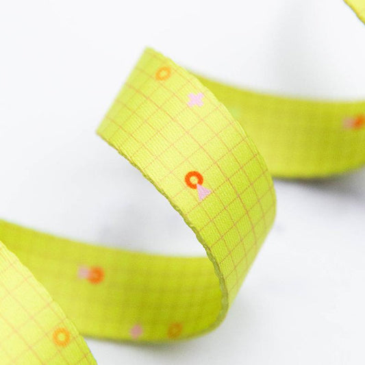 Power Grid Neon Webbing 1"