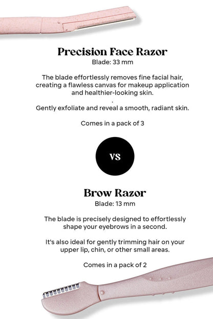 Precision Face Razor Trio