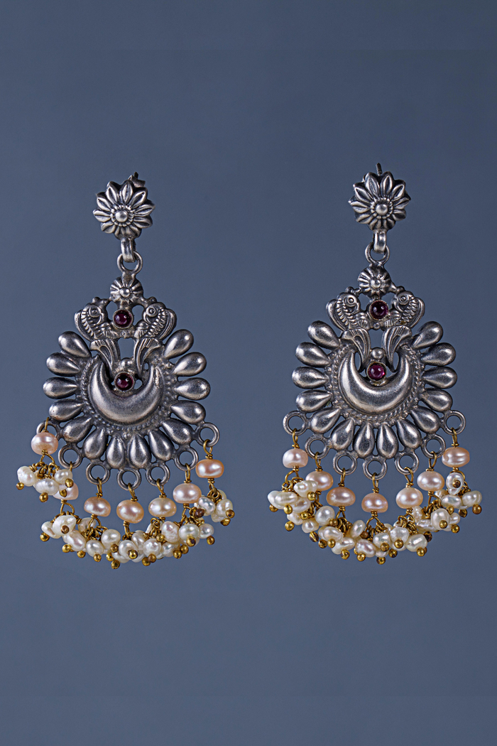 Pure Silver Amaira Earrings