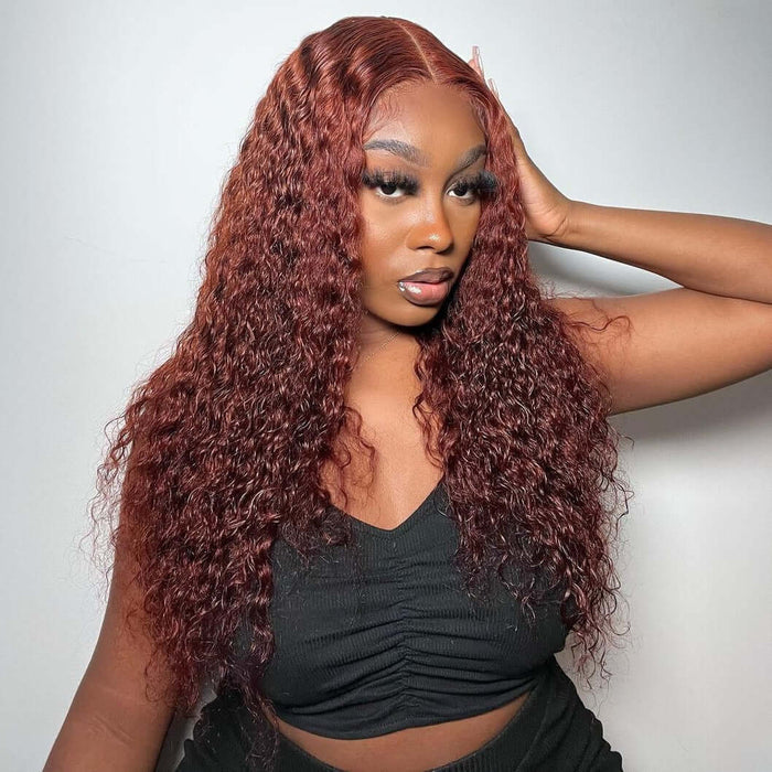 water wave human hair lace wigs for black women