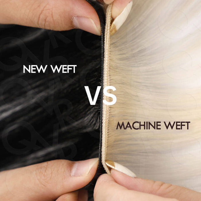 new weft quick weave invisble weft