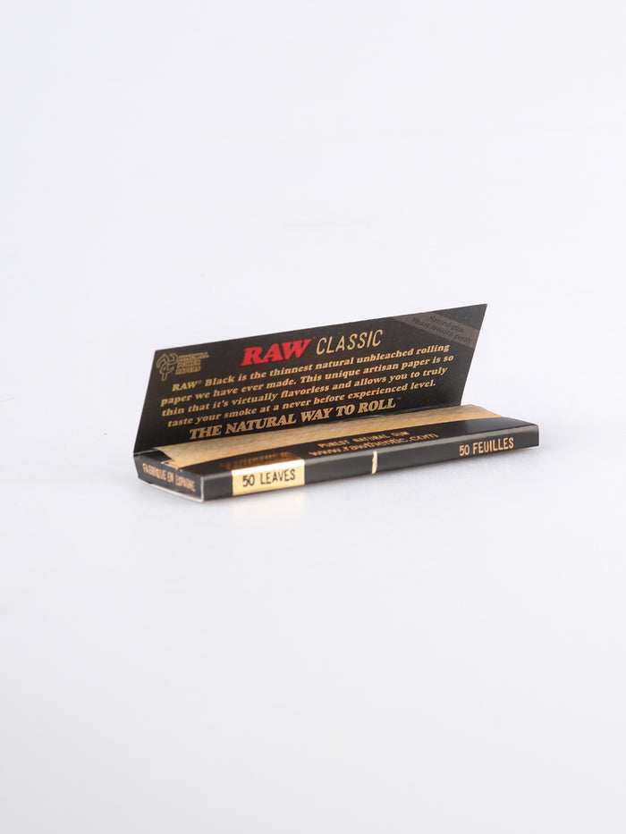RAW Black 1 1/4 Papers | One Colour-Image 3
