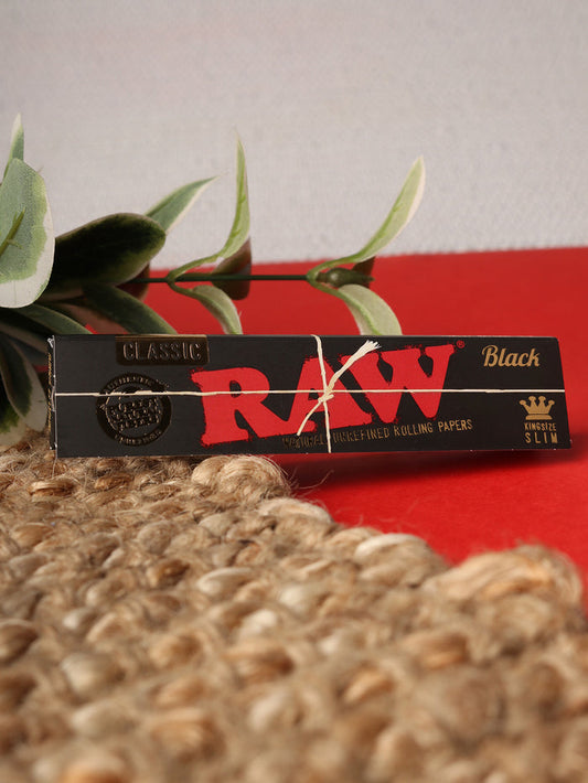 RAW Black K/S Slim Papers | One Colour-Image 1