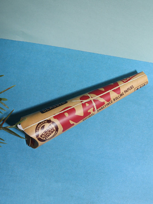RAW Unrefined Pre-Roll Cone 1 1-4 6pk | One Colour-Image 1