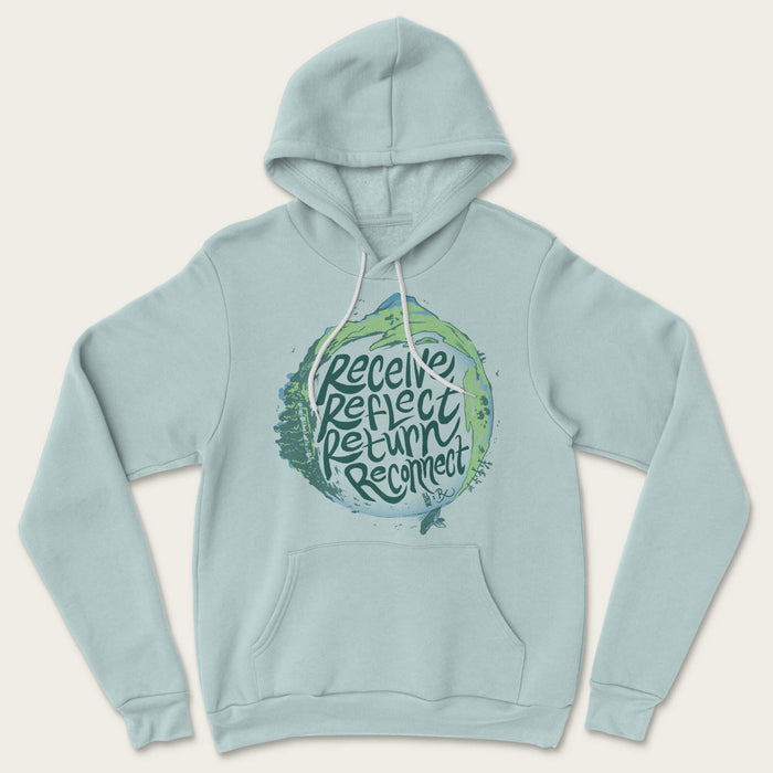 Reciprocity Hoodie - Dusty Blue