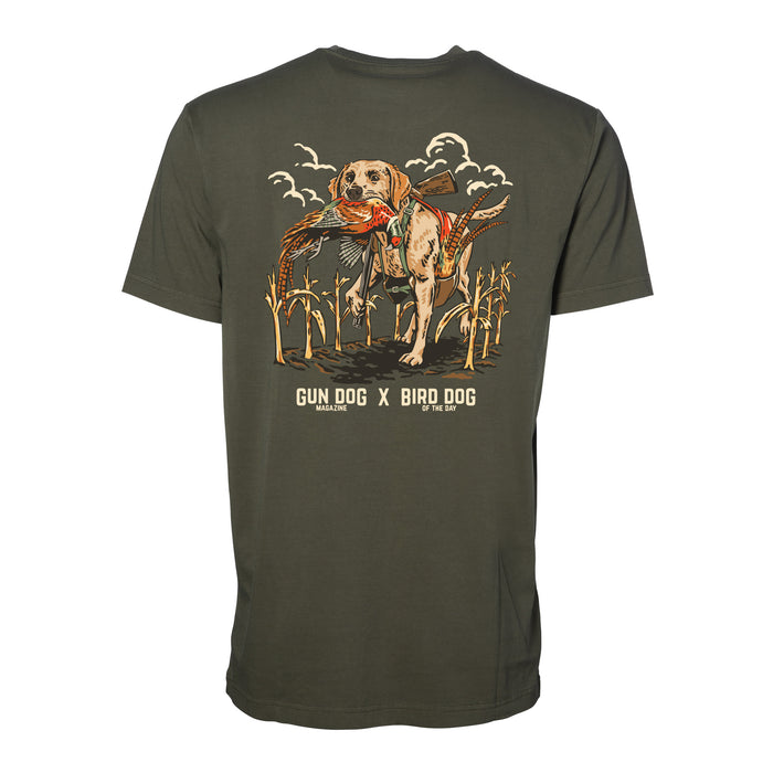 Yellow Labrador Retriever / Olive Drab / XS