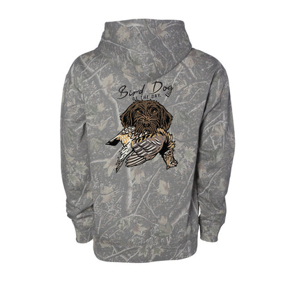 Wirehaired Pointing Griffon with a Ruffed Grouse / Deadwood Camo / XS
