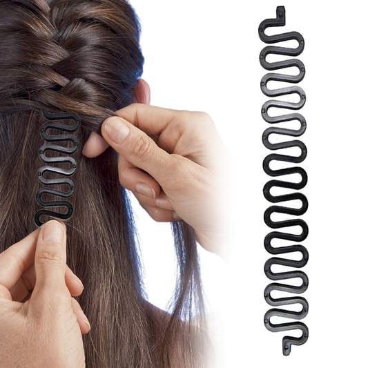 Professional French braid tool for home use