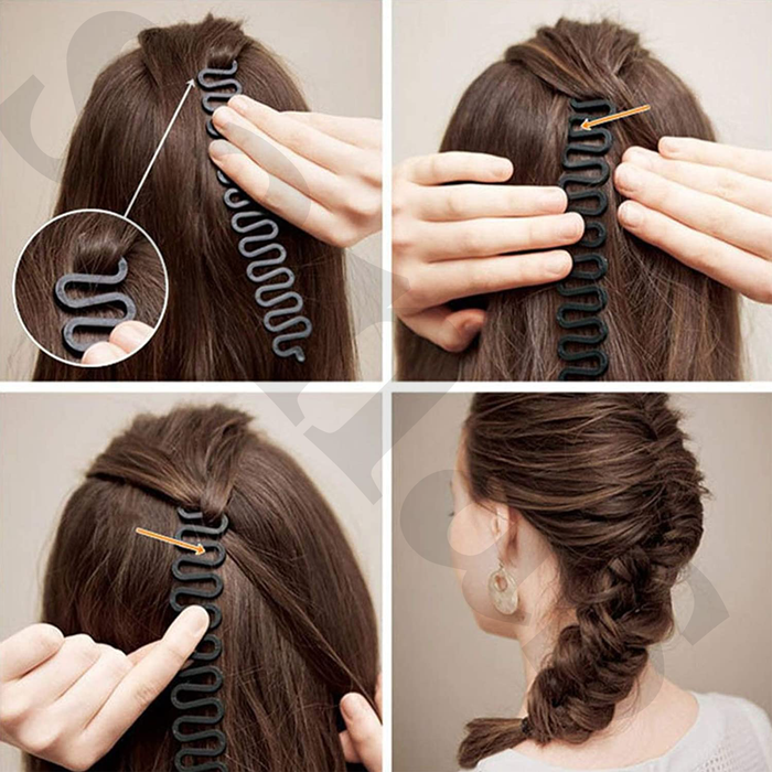 DIY hair braiding accessory