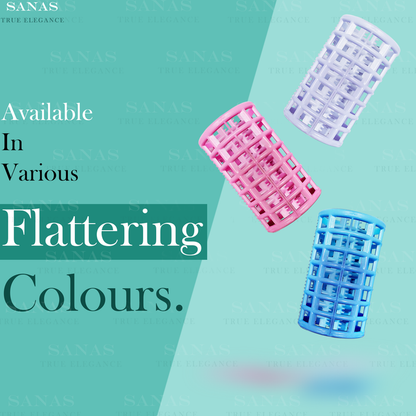 Velcro hair rollers for blow dry styling