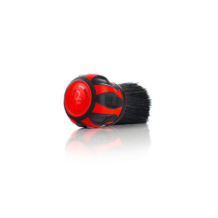 The Detail Factory black and red Screwball brush on a white background.