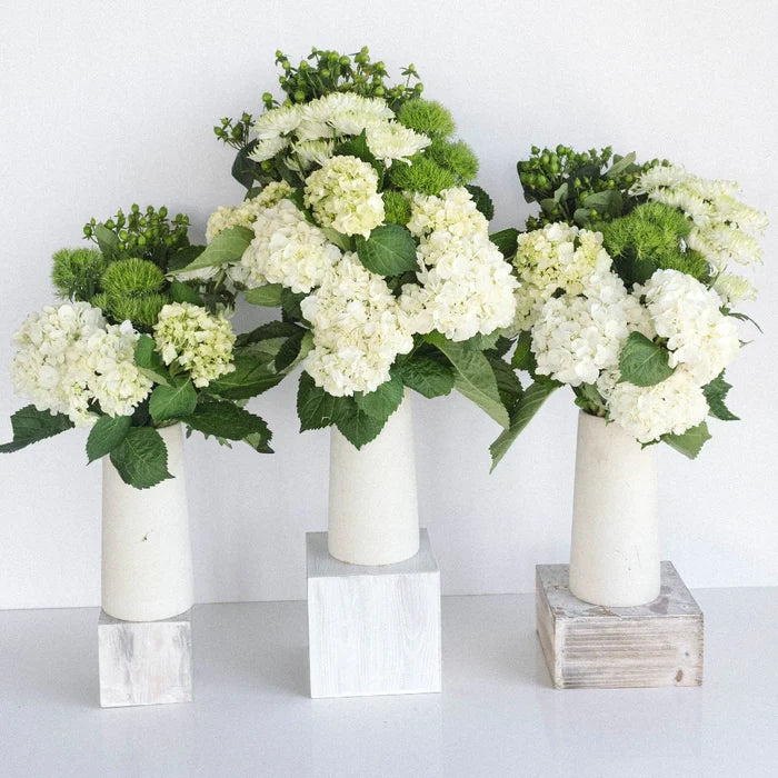Simple Garden Fresh Centerpieces Close Up - Image
