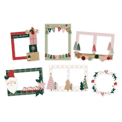 Simple Stories - Chipboard Frames - Boho Christmas. While you need the perfect paper to start your project, you also need the perfect embellishment to finish your project! Available at Embellish Away located in Bowmanville Ontario Canada.