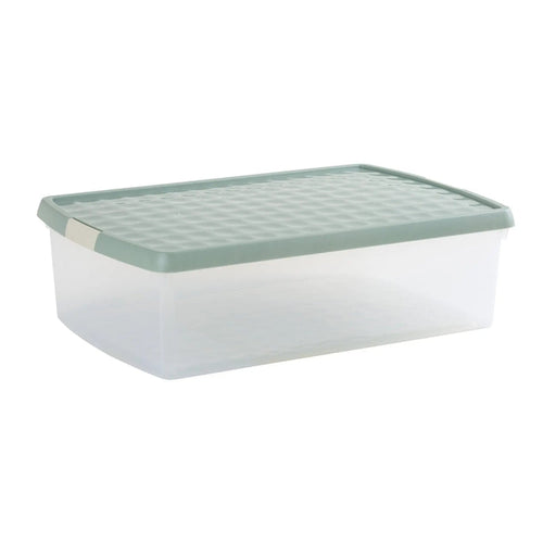 SINGLE - 30 Litre Wham Clip Plastic Storage Box with Lid 13.01 Wham Storage