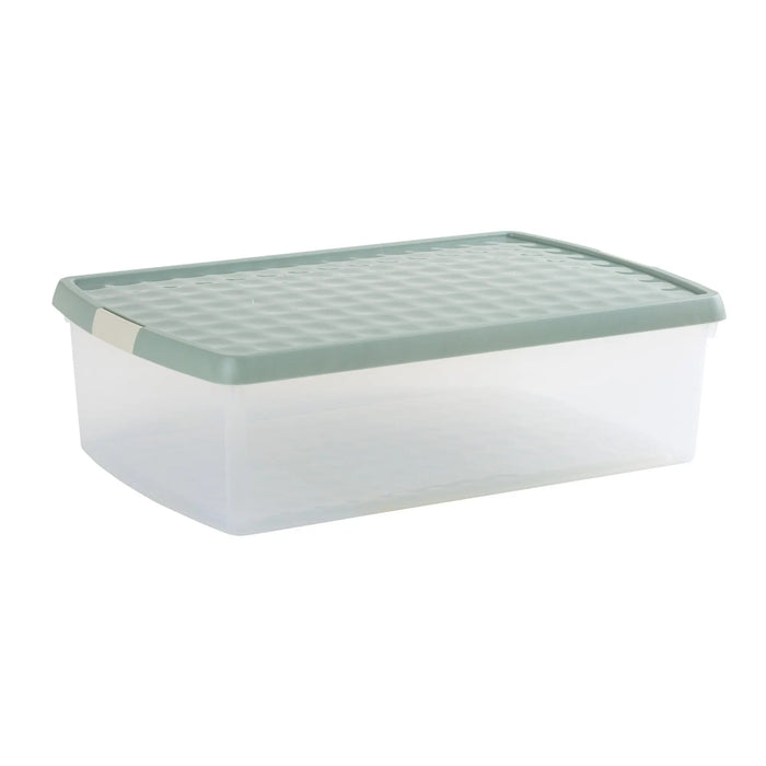 SINGLE - 30 Litre Wham Clip Plastic Storage Box with Lid 13.01 Wham Storage