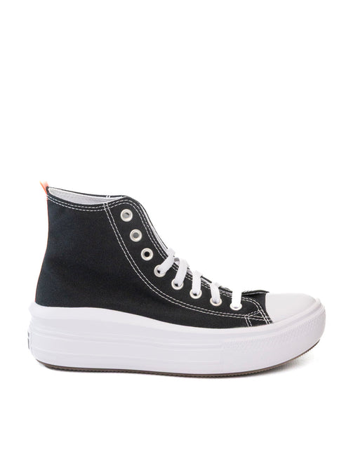 CONVERSE Sneaker Chuck Taylor all move Platform nero 271716C STAR.MOVE.PLAT-BLK