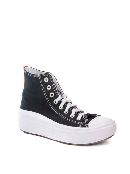 CONVERSE Sneaker Chuck Taylor all move Platform nero 271716C STAR.MOVE.PLAT-BLK
