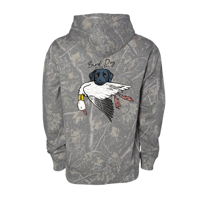 Black Lab with a Snow Goose / Deadwood Camo / XS