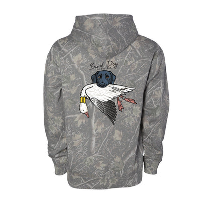 Black Lab with a Snow Goose / Deadwood Camo / XS