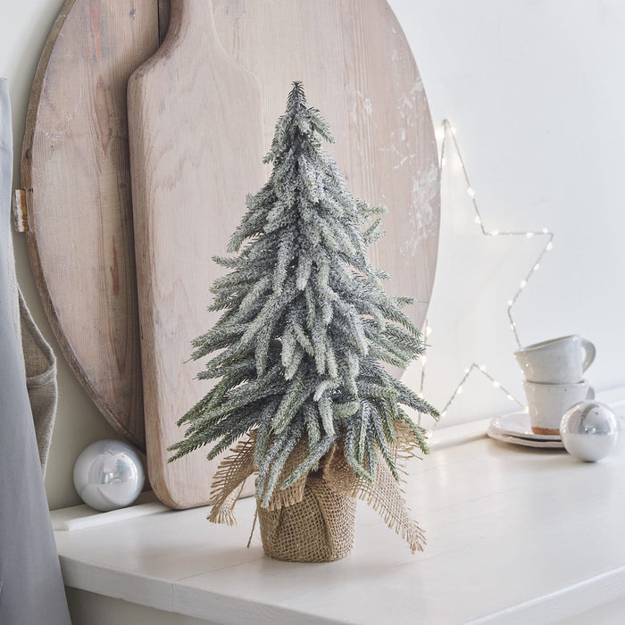 Snowy Mini Christmas Tree