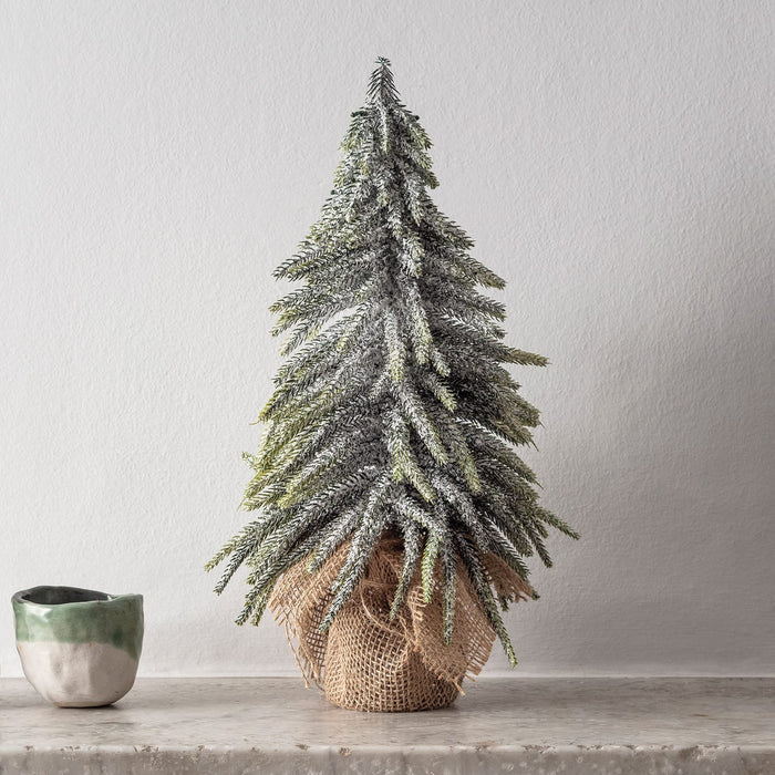 Snowy Mini Christmas Tree