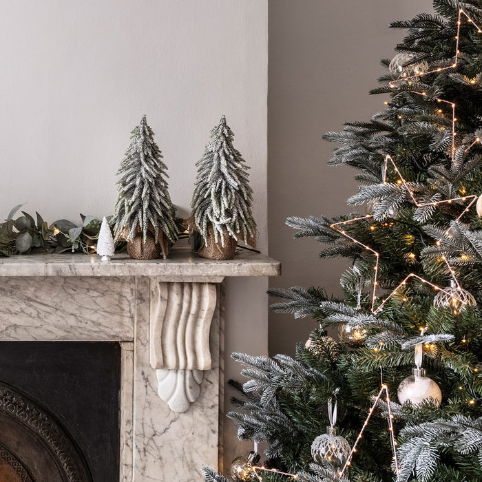 Snowy Mini Christmas Tree