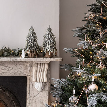 Snowy Mini Christmas Tree