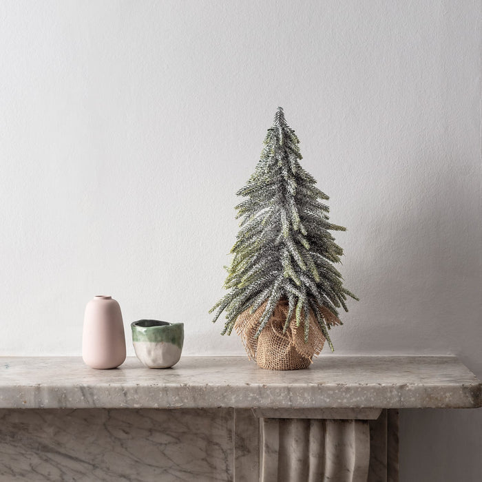 Snowy Mini Christmas Tree