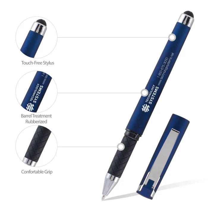 Soft Touch Hughes Gel Stylus Pen