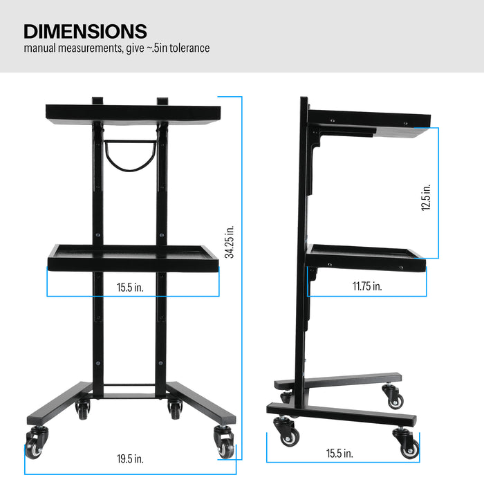 Solana Foldable Salon Trolley Cart