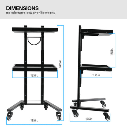 Solana Foldable Salon Trolley Cart