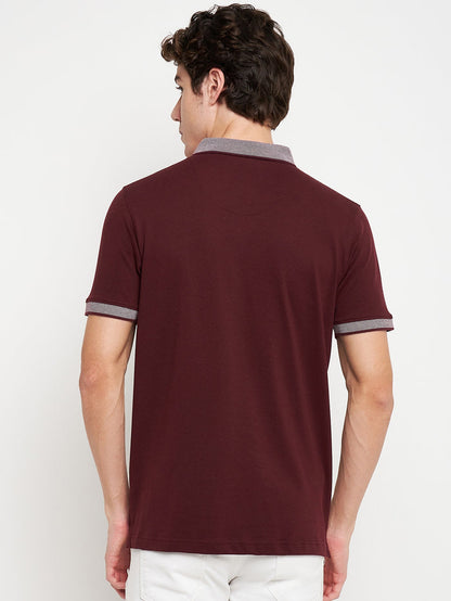 Statement Polo Wine Tee