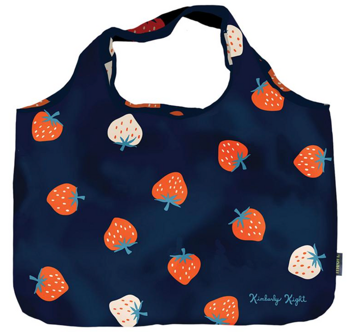 Strawberry- Reusable Pocket Shopper