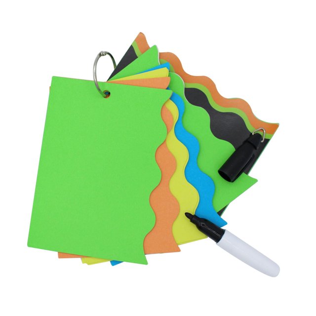 Study Essentials Notecard Set with Marker – Black (3.5” x 5”) 📚✨