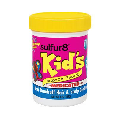Sulfur8 Medicated Kid’s anti dandruff Hair & Scalp Conditioner 4oz