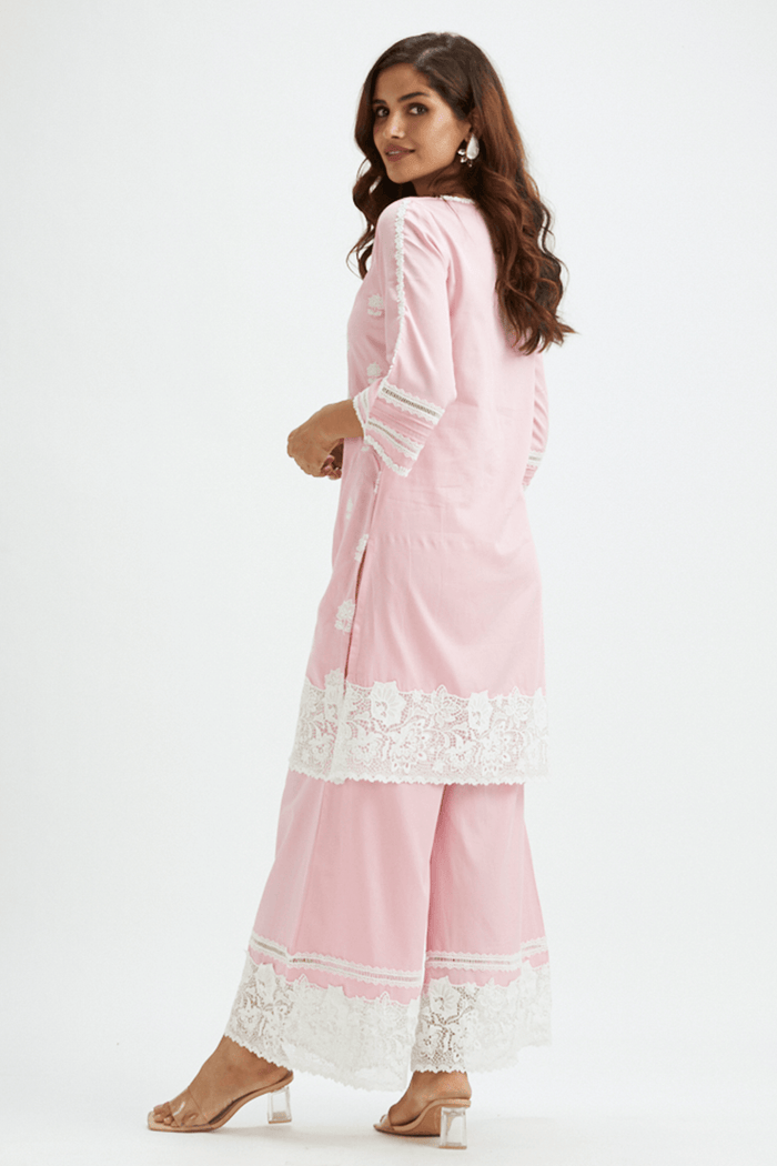 SUNKISSED KURTA PINK