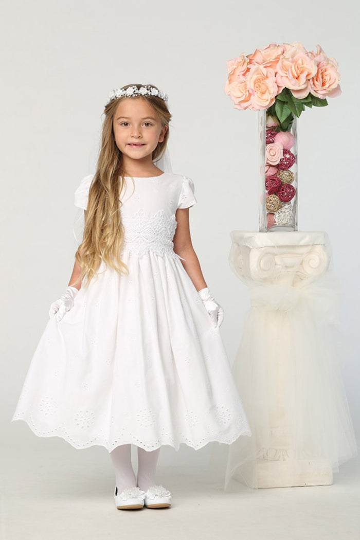 Swea Pea Cotton Eyelet w/Sleeve
