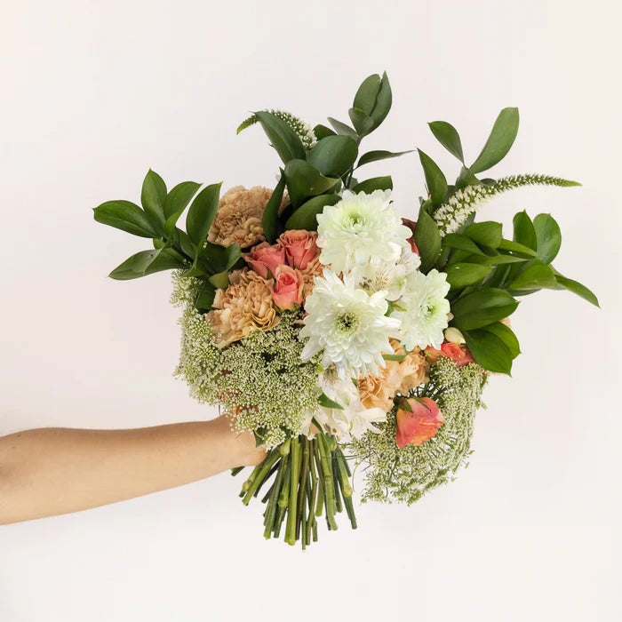 Sweet Lady Jane Diy Flower Kit Vase - Image