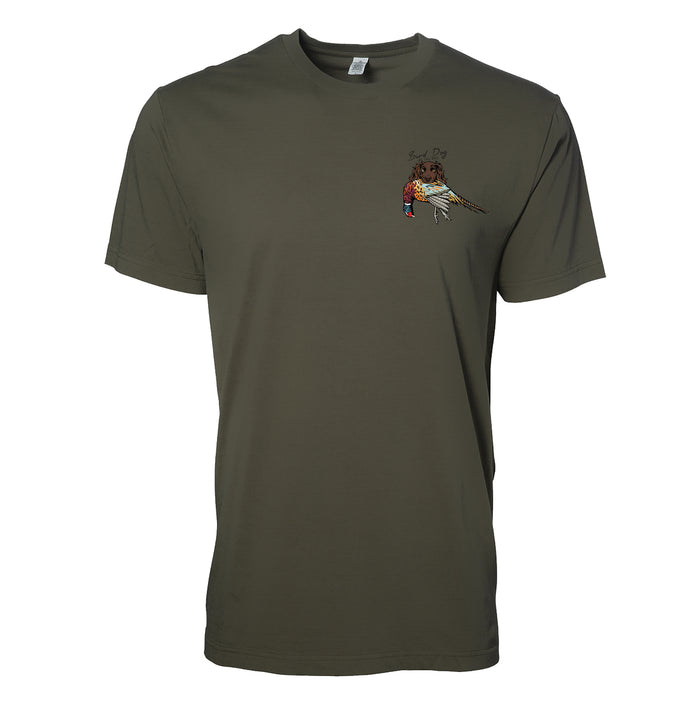 Boykin with a Pheasant / Olive Drab / XS