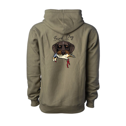 Drahthaar with a Chukar / Olive (Premium Heavyweight) / XS