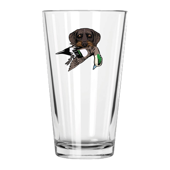 |Drahthaar with a Wigeon