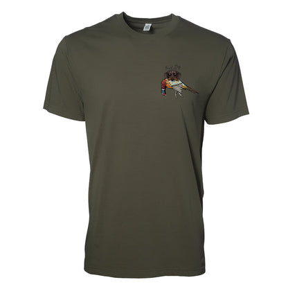 Drahthaar with a Pheasant / Olive Drab / XS