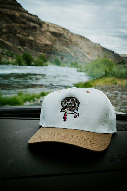 The German Wirehaired Pointer Bird Dog Hat