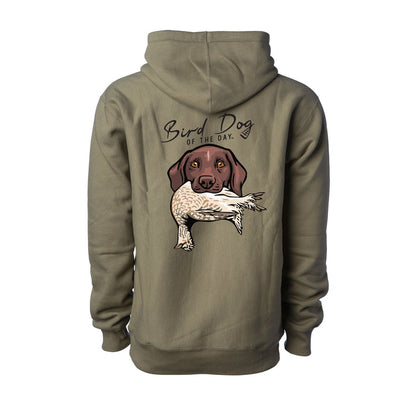 GSP with a Sharp-Tailed Grouse / Olive (Premium Heavyweight) / XS