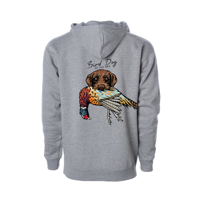 Pudelpointer with a Pheasant / Heather Grey / XS