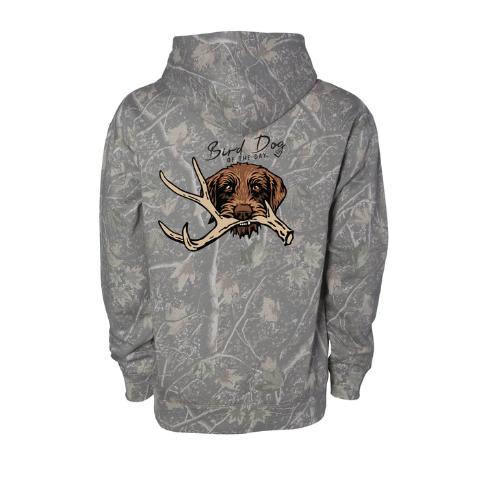 Pudelpointer with a Shed Antler / Deadwood Camo / XS