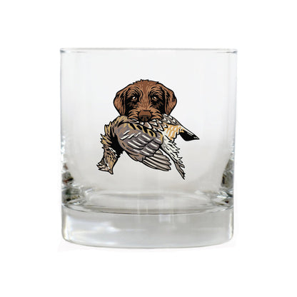 |Pudelpointer with a Ruffed Grouse