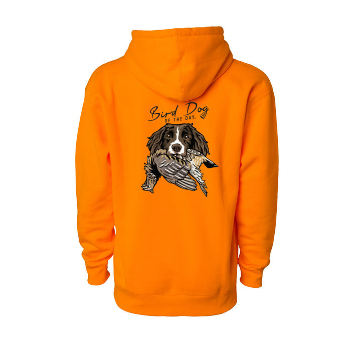 Blaze Orange / XS / Springer with a Ruffed Grouse